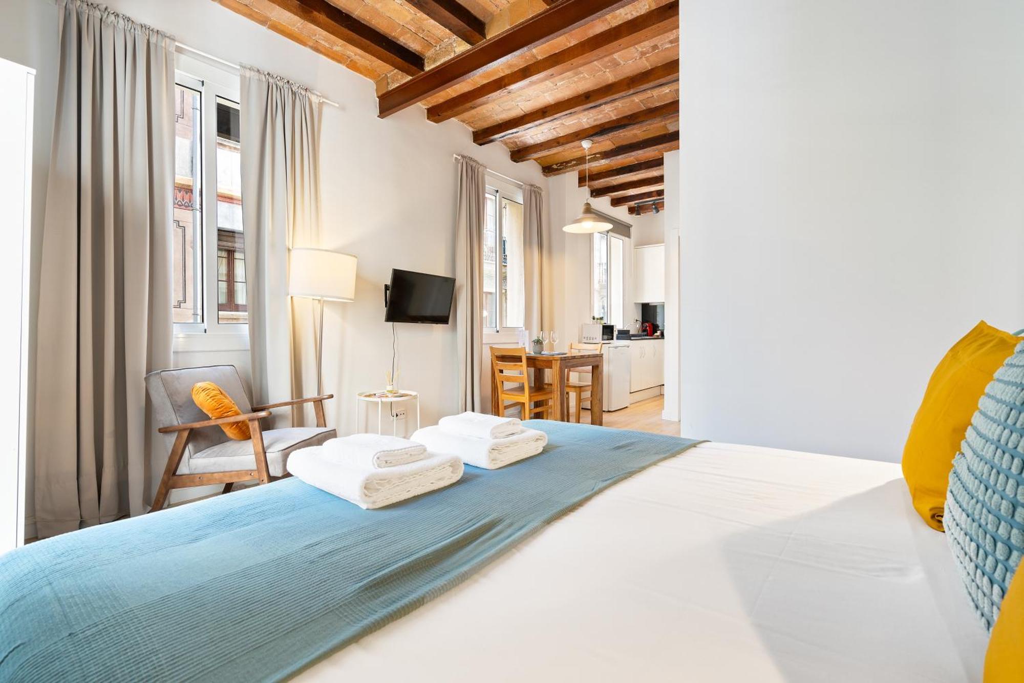 Lodging Apartments Beach Studio 11 Barcelona Buitenkant foto